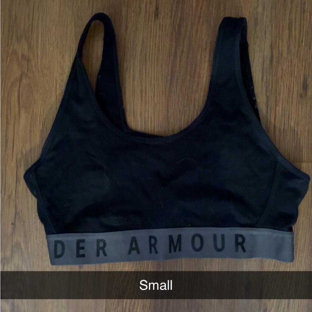 Under Armour Black Performance Sports Bra